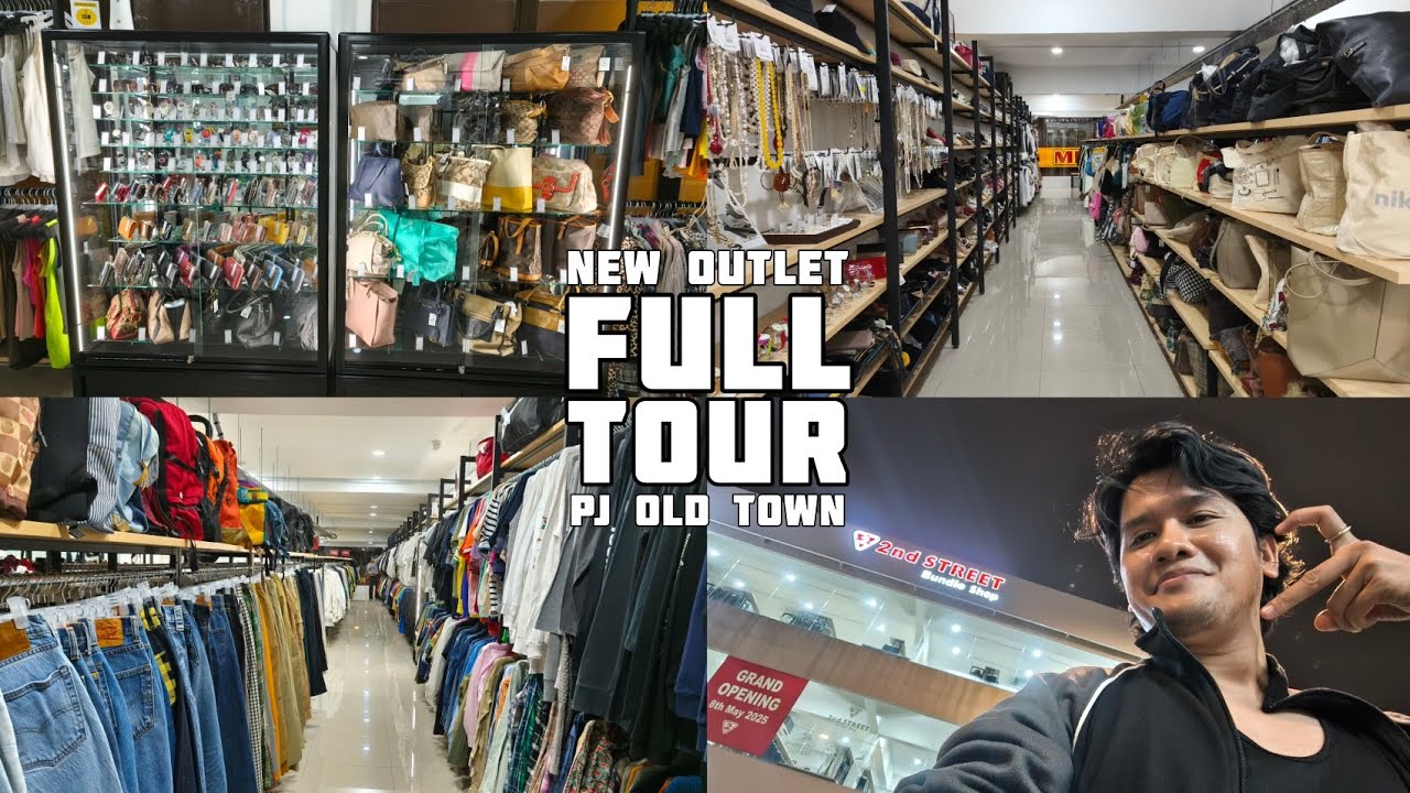 Full Walkthrough of 2nd STREET PJ Old Town | Thrift Store Tour Malaysia