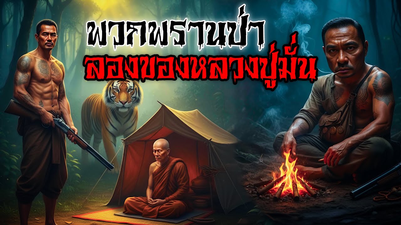 พวกพรานป่า ลองของ หลวงปู่มั่น | เรื่องเล่าเขย่าปอด