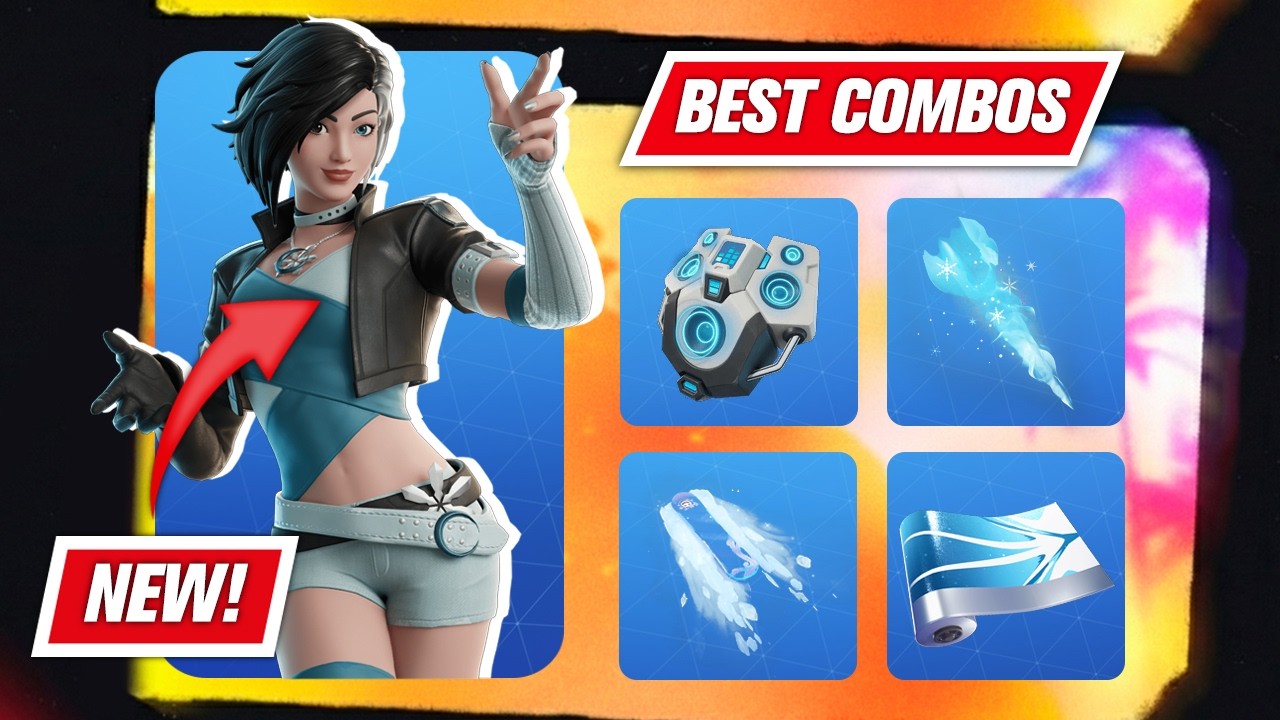 LUNA SNOW *BEST* COMBOS - Fortnite