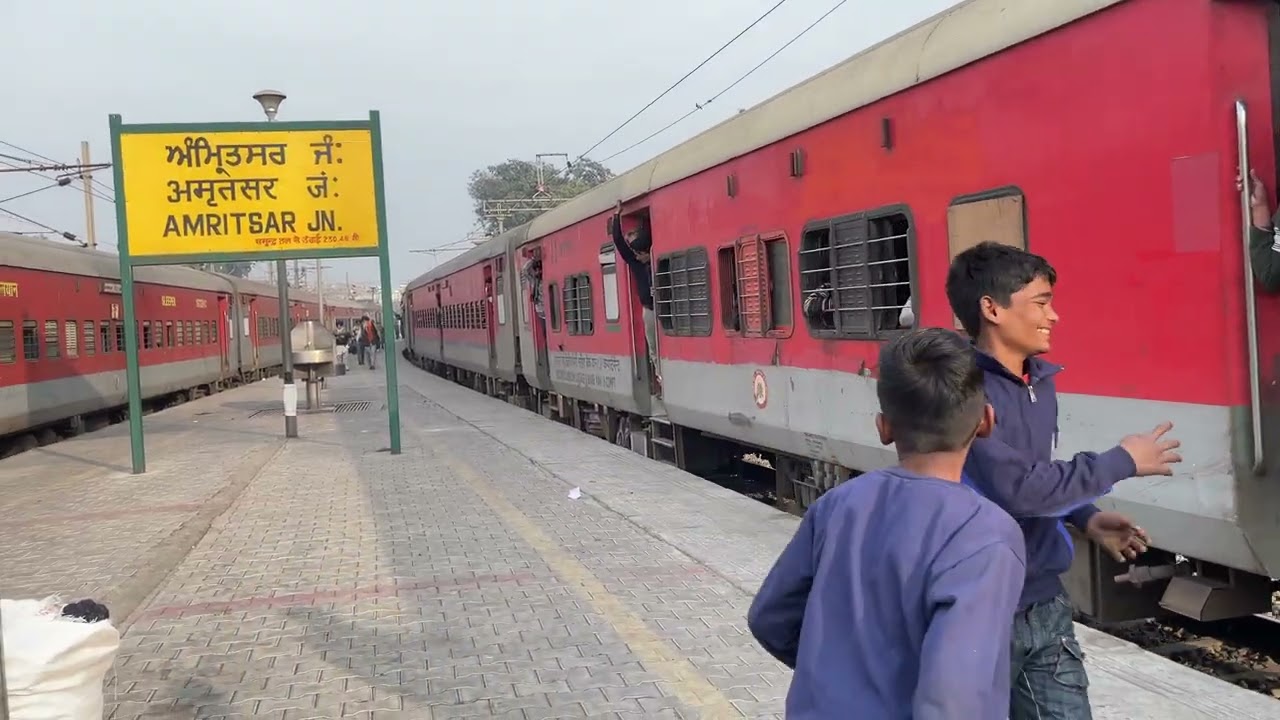 Amritsar to Sirhind junction train full video explain 🚂 