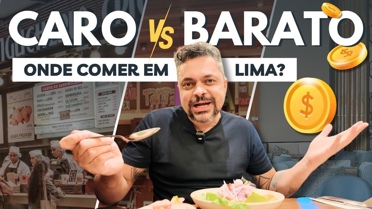🇵🇪 CARO vs BARATO: Onde comer em Lima?
