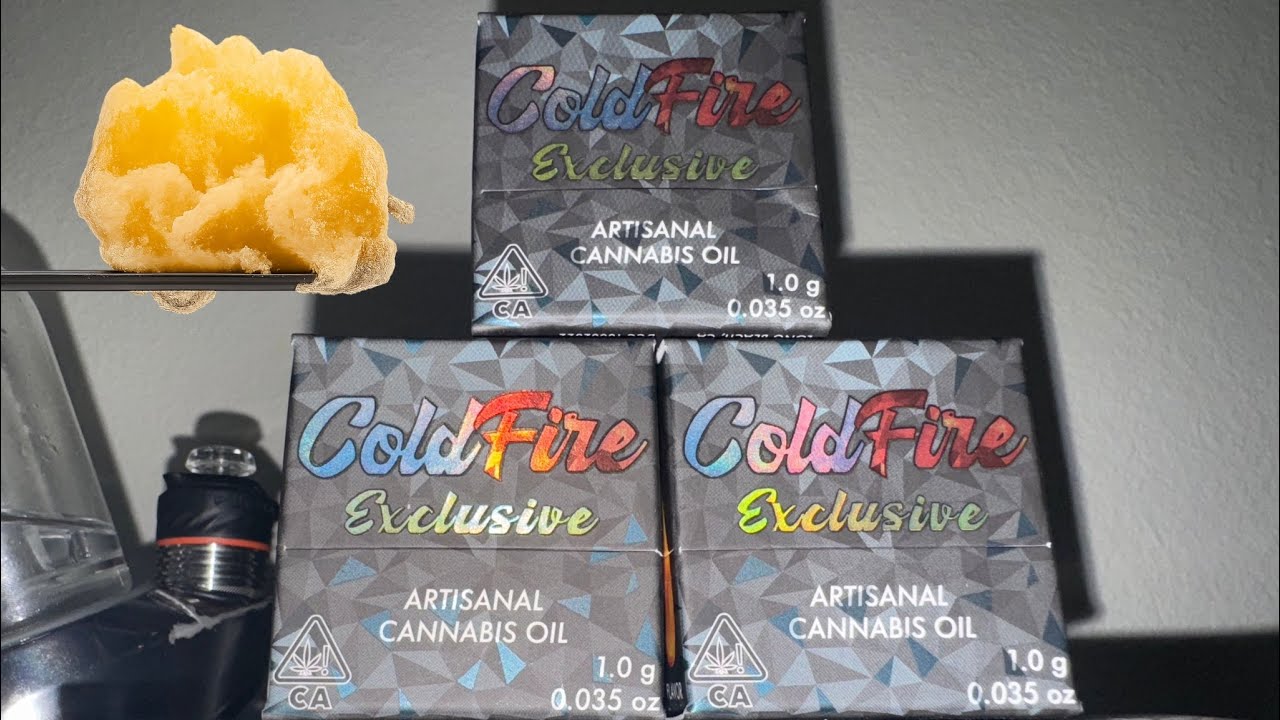 Cold Fire Cured Resin Badder 🥶🔥 