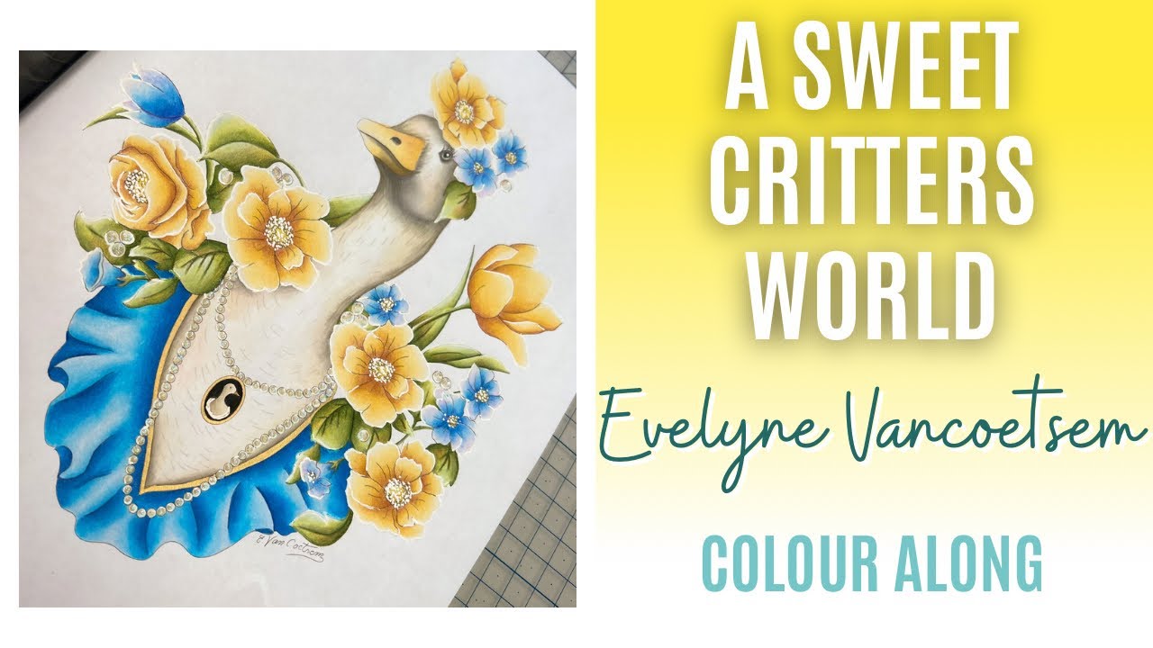 Colour Along | A Sweet Critters World by Evelyne Vancoetsem