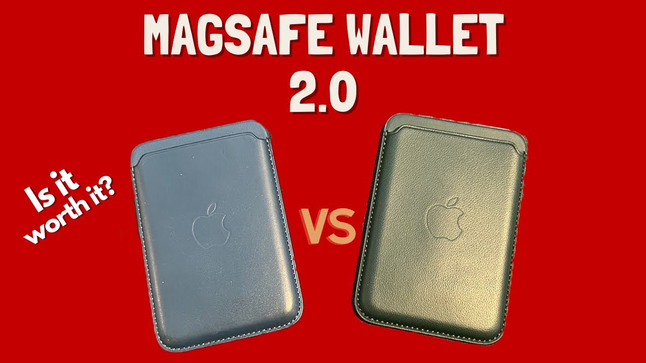 New Apple Leather Magsafe Wallet iPhone 13 - Find My Built in, is it worth it VS last years wallet