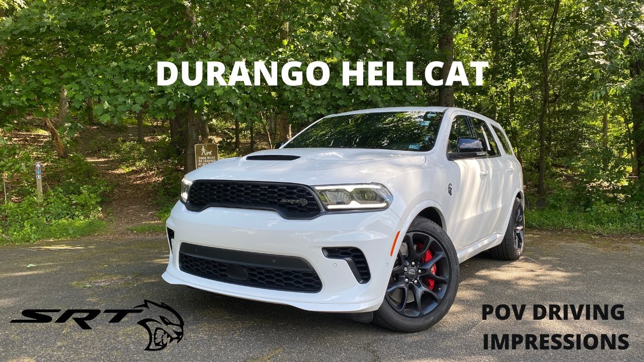 2021 Dodge Durango SRT Hellcat - REVIEW and POV DRIVE! 3 ROWS of POWER!