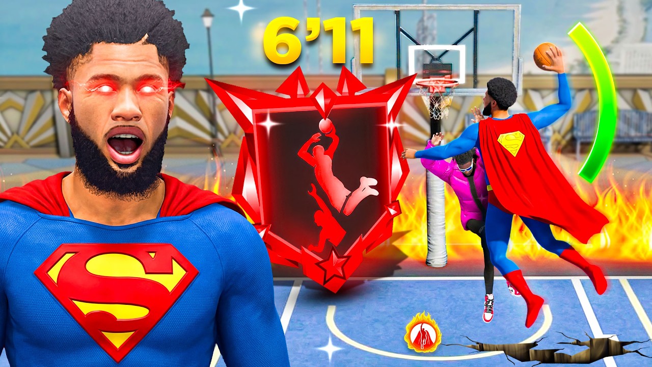 I Created a 6'11 SUPERMAN BUILD That Broke NBA 2K26...