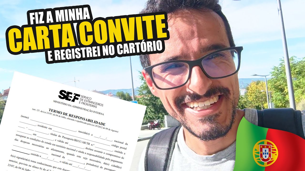 Como é FÁCIL fazer a Carta Convite aqui em Portugal #72