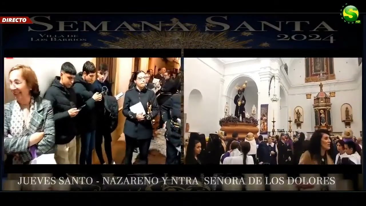 Jueves Santo - Semana Santa Los Barrios 2024 Nazareno Y Dolores