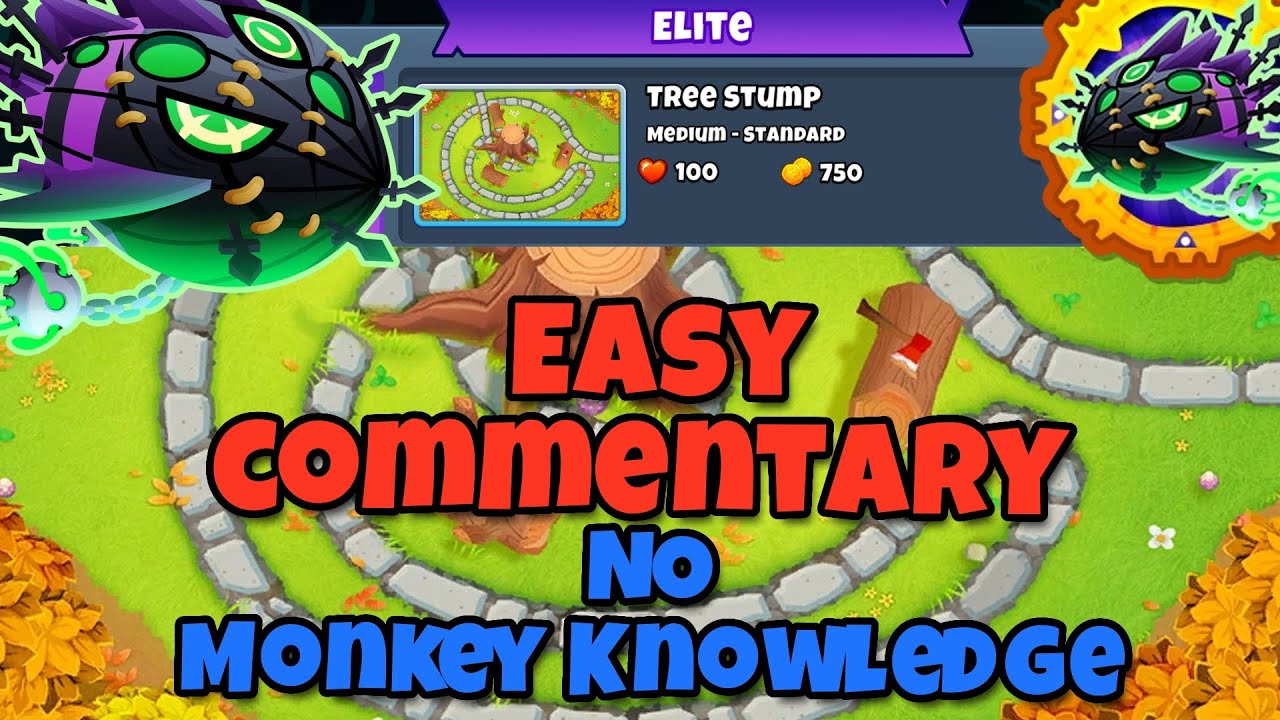 Lych Elite Tutorial || No Monkey Knowledge || Tree Stump BTD6