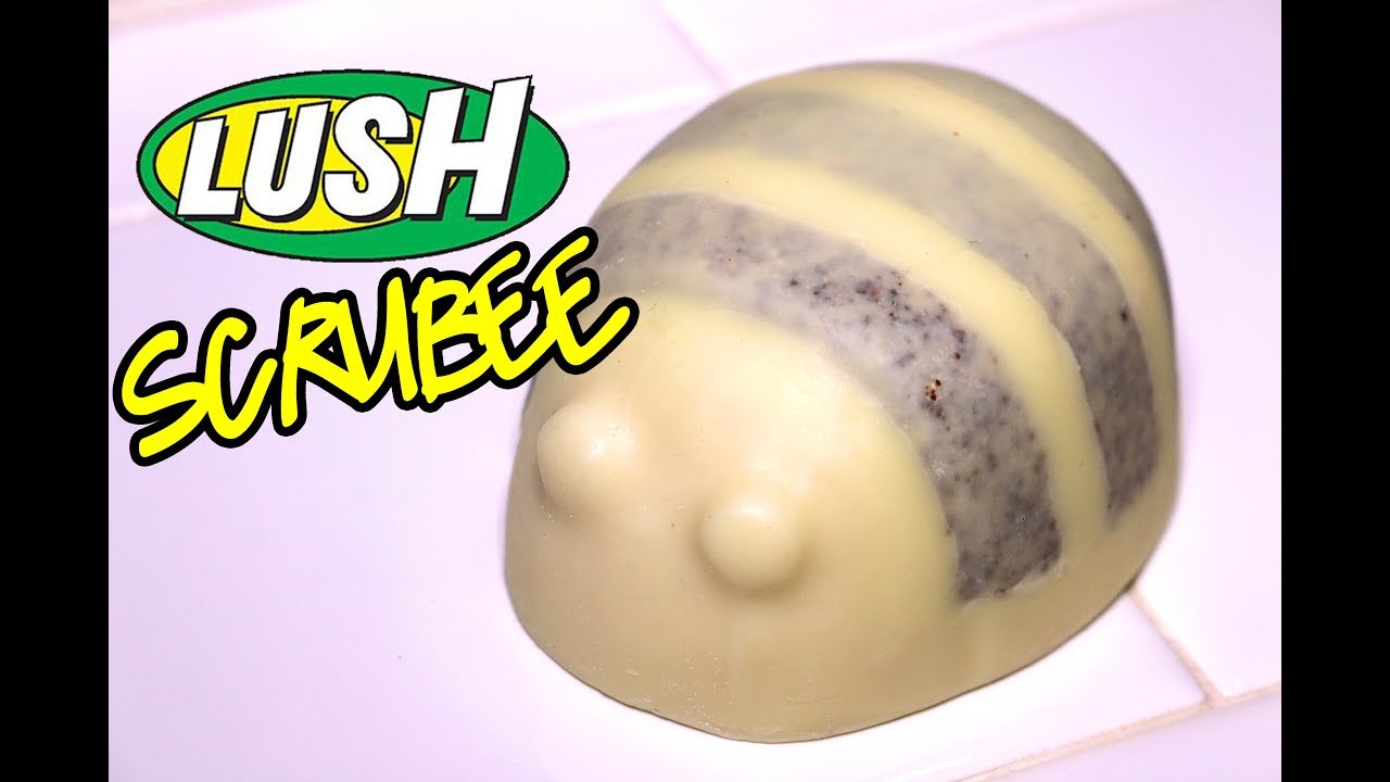 LUSH - SCRUBEE Body Butter Sink Side DEMO & Review