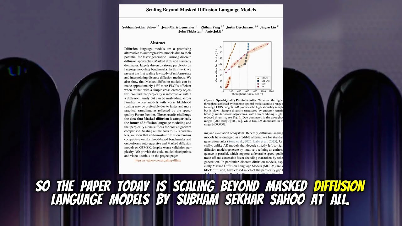 Scaling Beyond Masked Diffusion Language Models (Feb 2026)