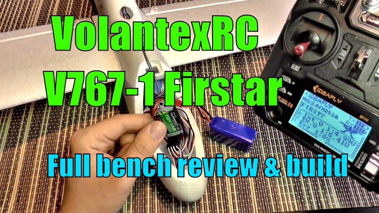 VolantexRC V767-1 Firstar 758mm Wingspan Power Glider Review - Part 1