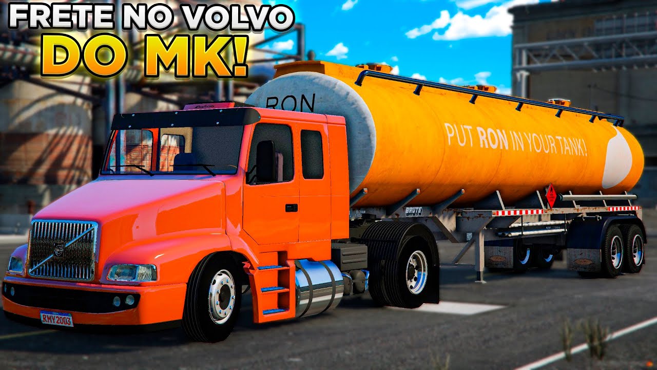 GTA V: VIDA REAL - FIZ UM FRETE DE CAMINHÃO PRA NOVA EMPRESA DO MK! 🚚 | #81
