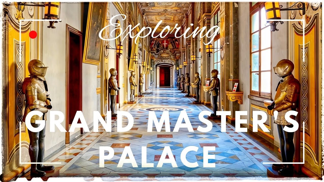 Grand Masters' Palace Valetta Malta - full tour