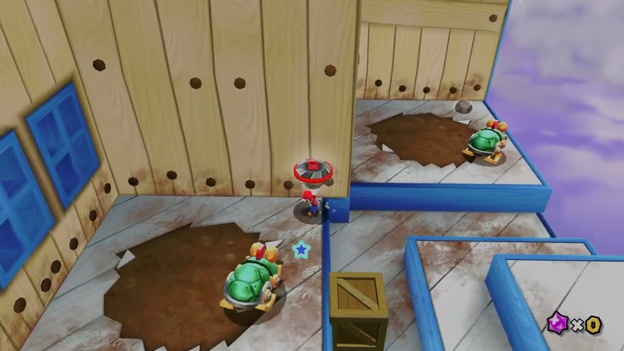 Super Mario Galaxy 2 - Flipsville Galaxy: Flipsville's New Digs