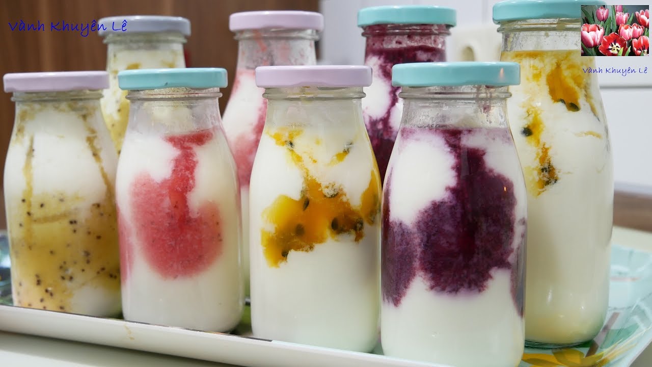 Sữa Chua Trái Cây & Vi Sinh Uống: Hướng Dẫn nhiều Cách Ủ, Dễ Làm, Ngon, Bổ Dưỡng by Vanh Khuyen