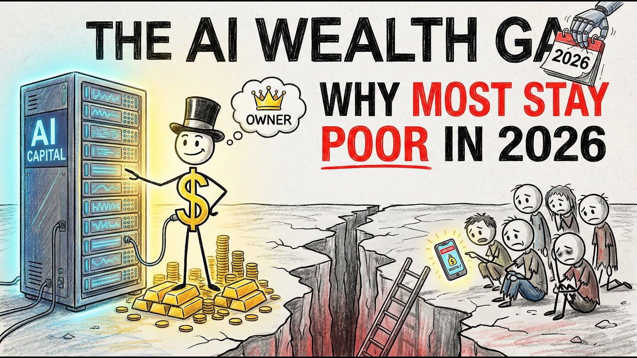 The AI Wealth Gap: Why Most People Will Stay Poor in 2026
