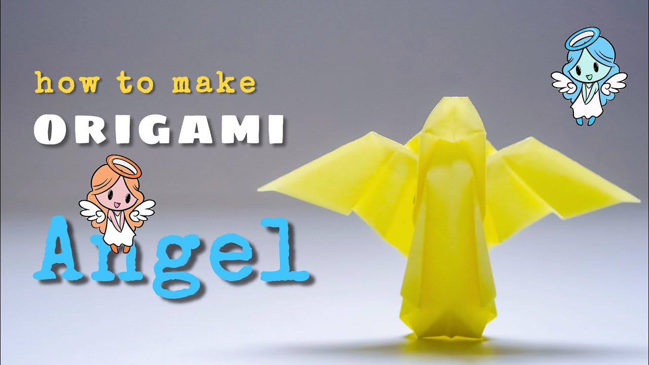 How to make Origami Paper Angel | Tutorial #origamipaper #origamitutorial #paperangel