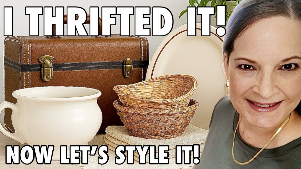 Come See How I Style My Thrift Store Finds Into Cozy Country Home D&eacute;cor