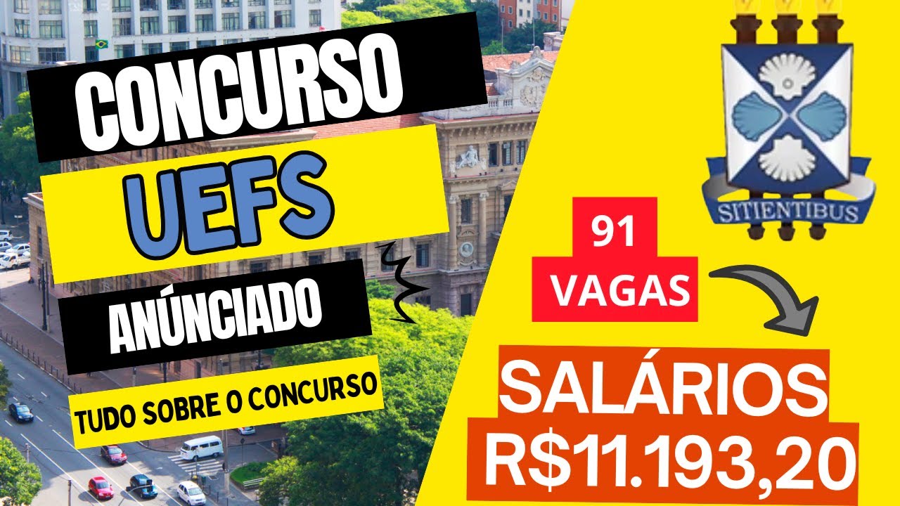 Concurso UEFS 2026: Edital Publicado com 91 Vagas para Técnicos e Analistas