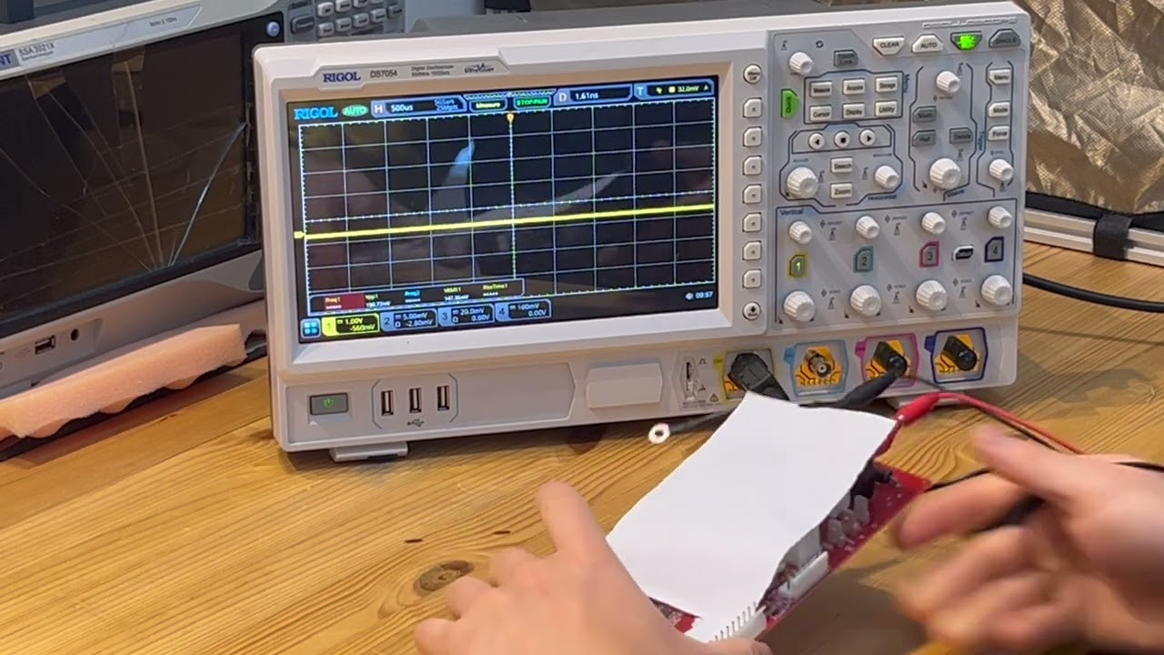 Measuring High Speed Clock Line in Time Domain