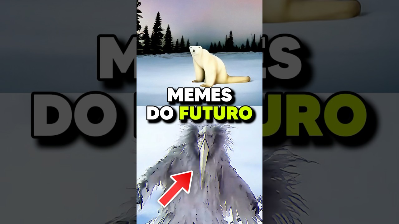 VOC&Ecirc; CONHECE os MEMES do FUTURO? 🔮😱 #2026 #2027 #opiumbird #polarbear #meme #futuro