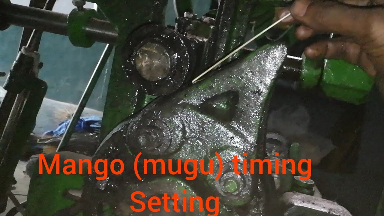 How to setting mugu (mango) timing in power looms