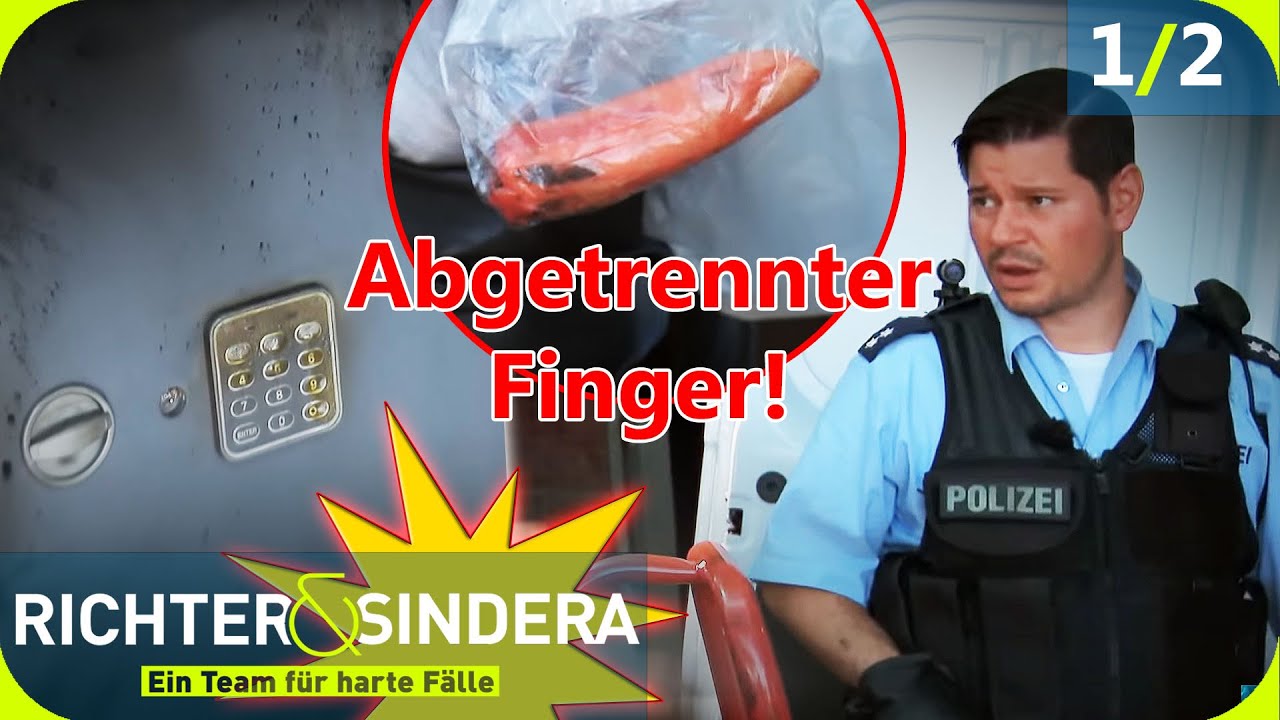Abgetrennter Finger ​☝🏻​ Tresorräuber hantieren auf Privatgrundstück |1/2| Richter & Sindera | SAT.1