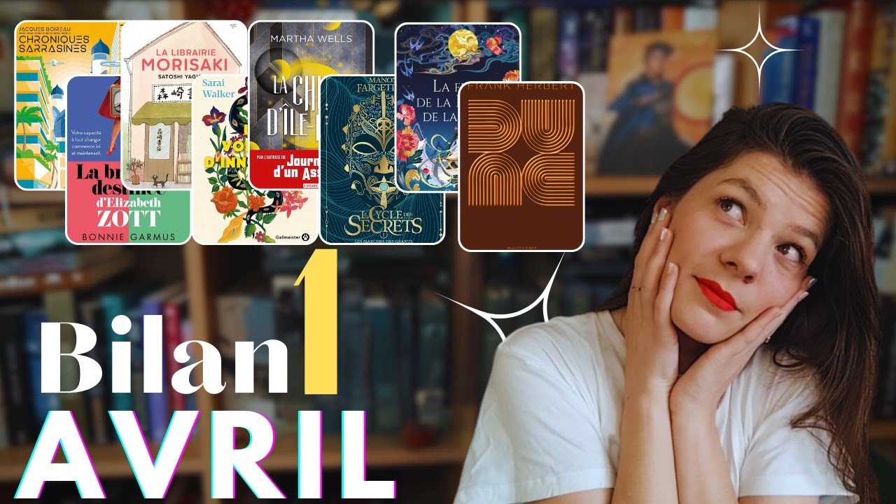Bilan Lecture #1 AVRIL 2024 : Déception et coup de coup 📚