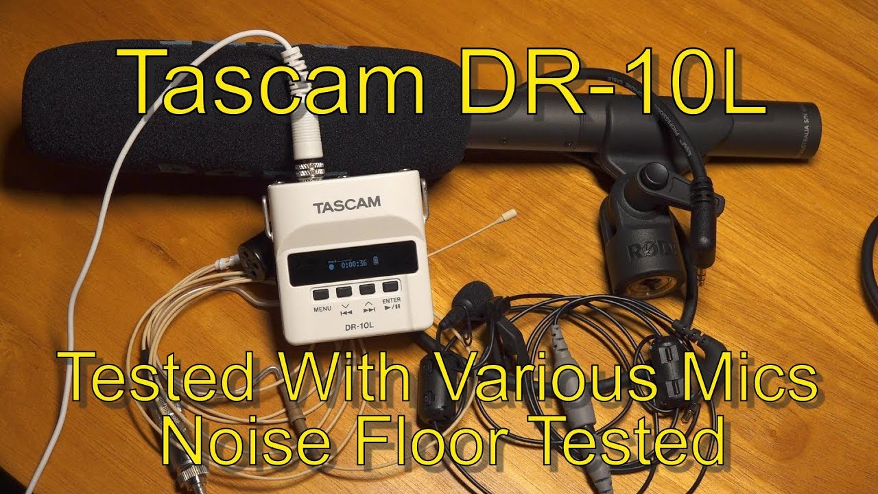 Тестирование уровня шума и звукового давления с помощью микрофона Tascam DR-10L с использованием ...