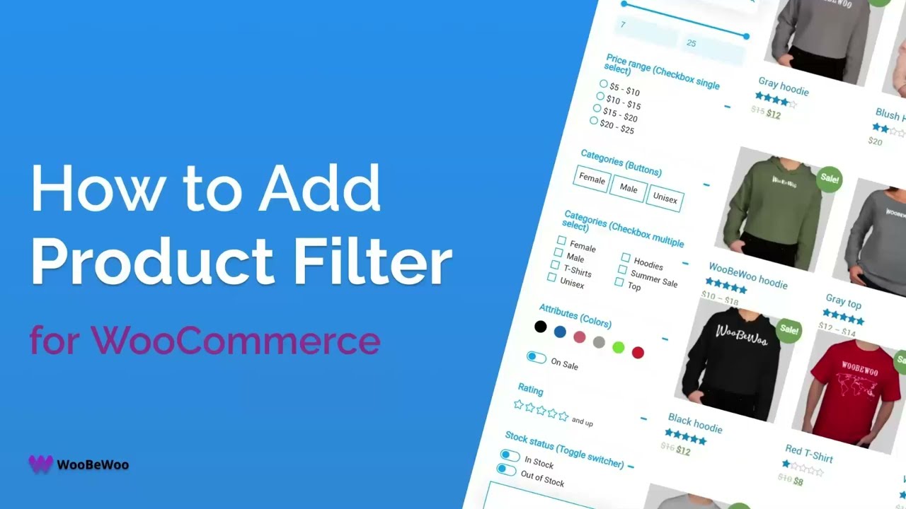 How to Use WooCommerce Product Filter by WooBeWoo &ndash; The Best Store Filter