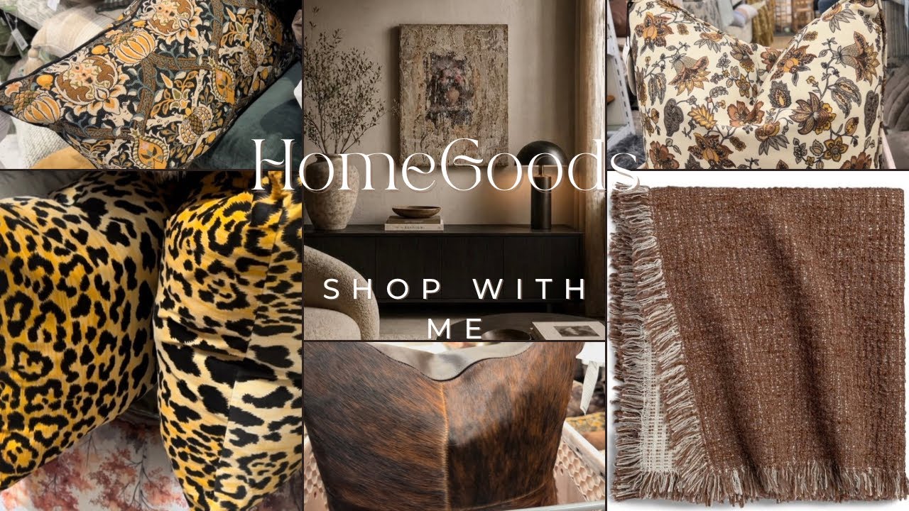 HomeGoods Shop With Me || *New* Home Decor Shopping || Designer Finds