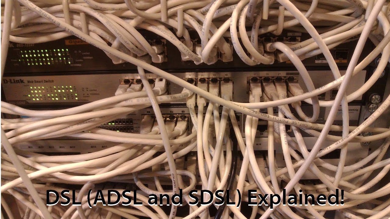What is DSL? ADSL, VDSL and SDSL Explained!