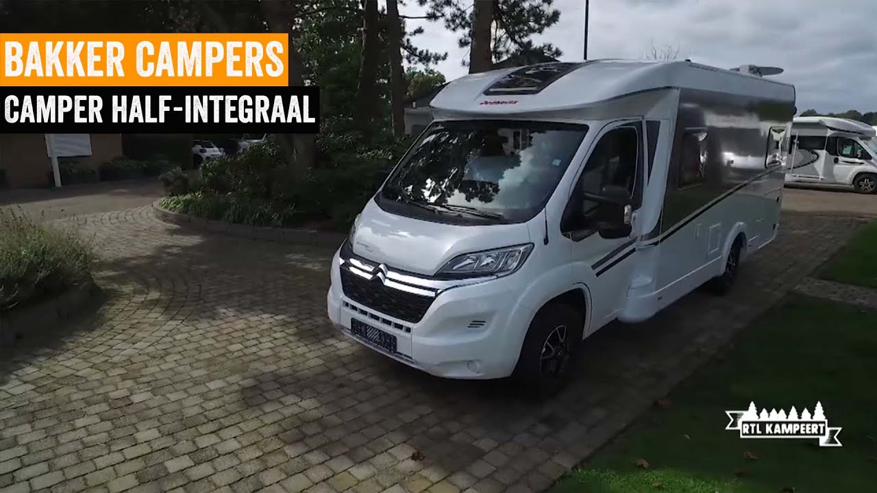 Bakker Campers | Half integraal camper occasions tijdens RTL Kampeert