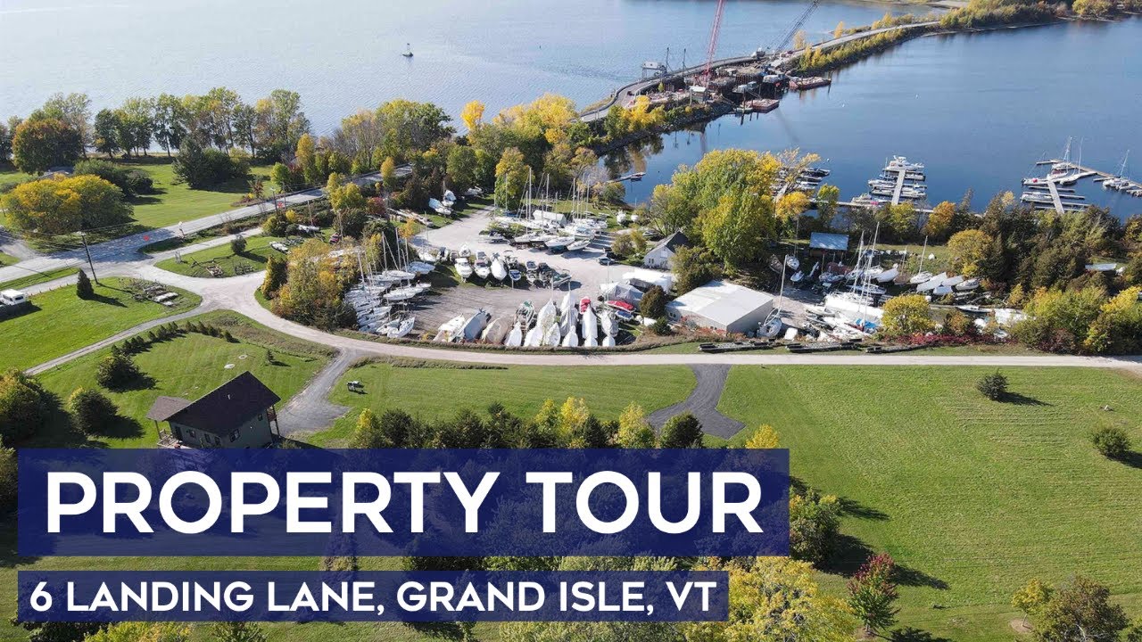Vermont Property Tour: Lakefront Lot on 6 Landing Lane in Grand Isle, Vermont