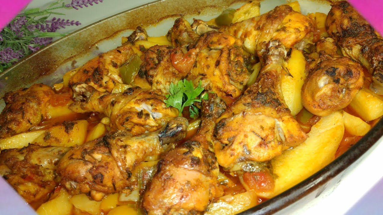 Pilons de poulet et légumes rôtis au four, trop bon et trop facile !