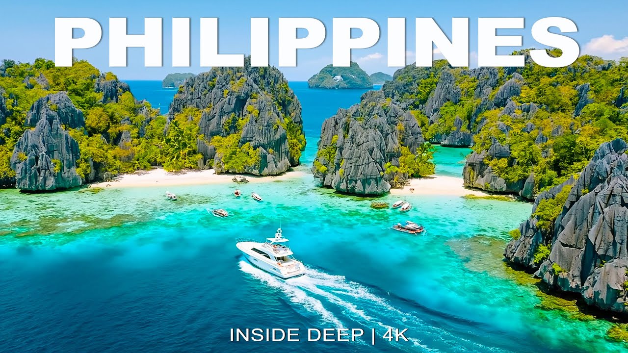 Philippines 4K - Explore the Tropical Jewel of the Philippines With Deep House Chill 🎵