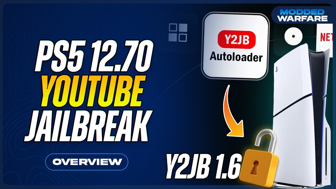 Взлом PS5 до версии 12.70 с помощью Y2JB 1.6!
