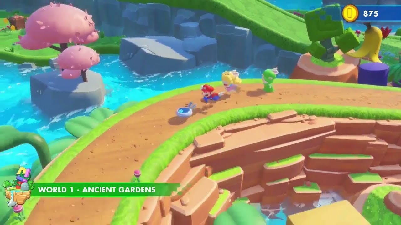 Mario + Rabbids Kingdom Battle | All Chest Locations - World 1