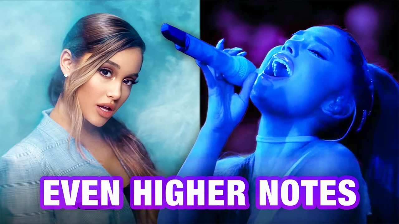 Ariana Grande Hitting Even Higher Notes LIVE vs STUDIO Version! (Part 2)