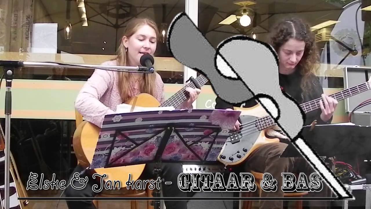 Binnenmarkt Optreden (Wander van Duin): Elske & Jan karst - Gitaar & bas
