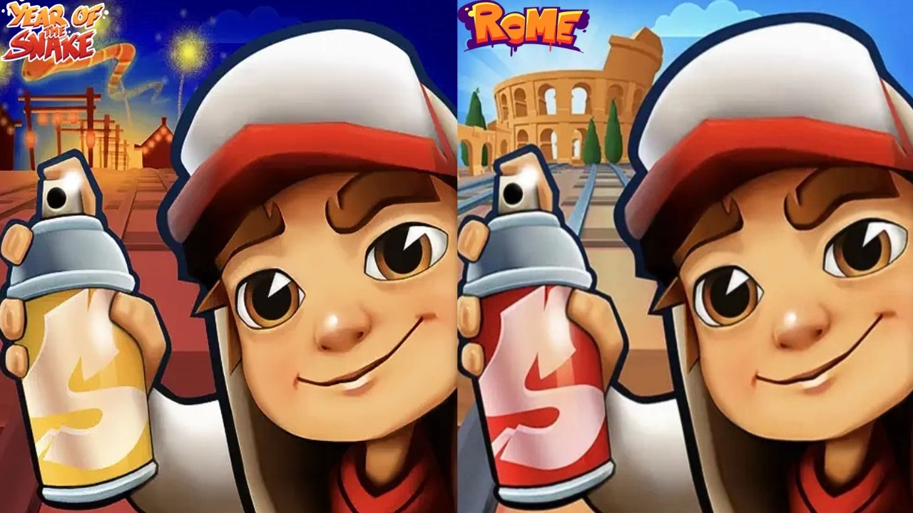 Subway Surfers: Year of the Snake 2025 🆚 Rome 2026 | Map Comparison!