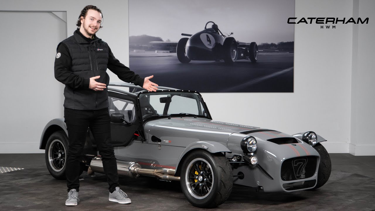 A Brand New Caterham 620R Finished in Nardo Grey - A Walk Around With Jean