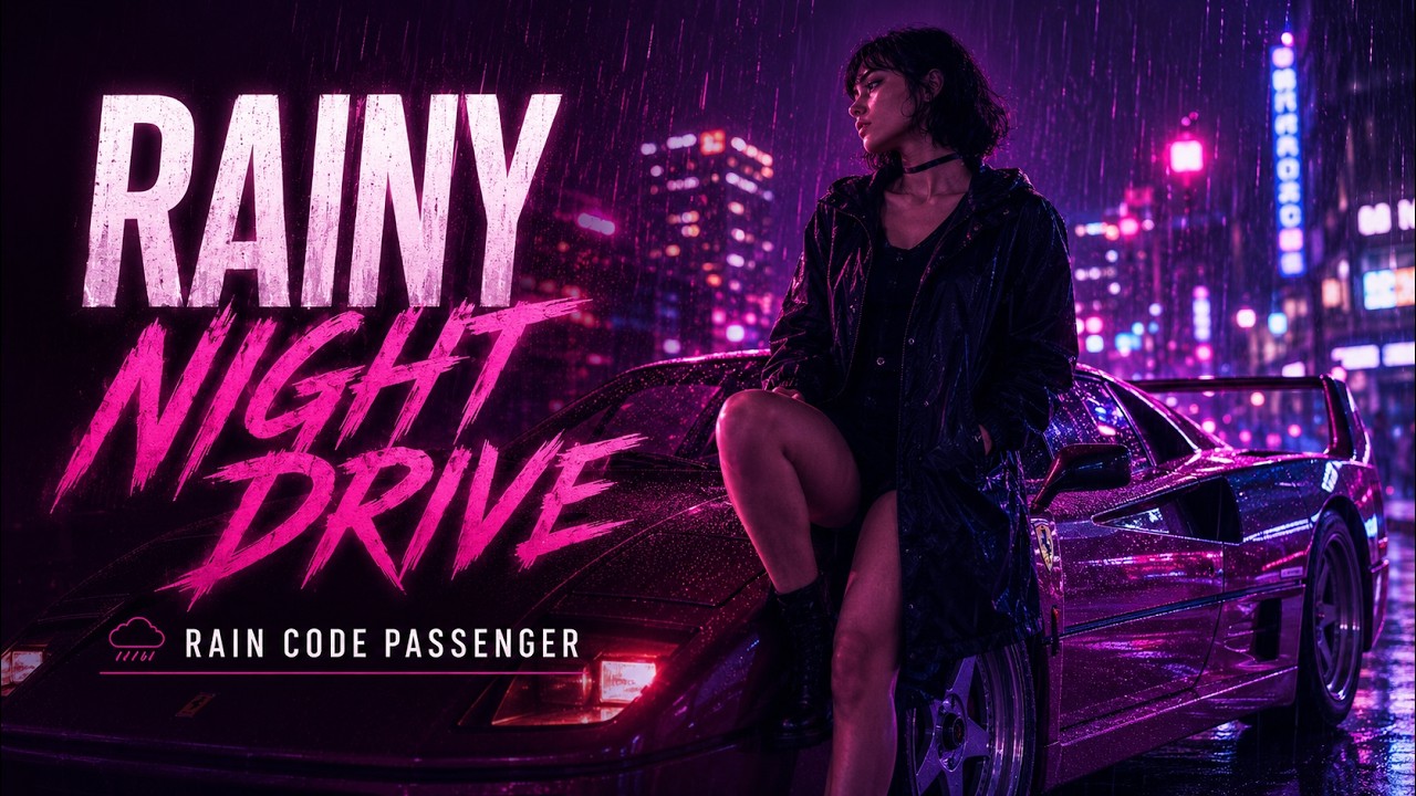Rain Code Passenger | Midnight Ferrari in the Rain