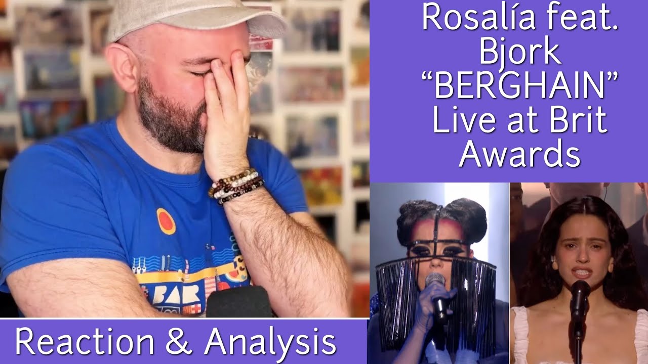 Rosalia feat. Bjork - Berghain (live at Brit Awards) - VOCAL COACH REACTION AND VOCAL ANALYSIS