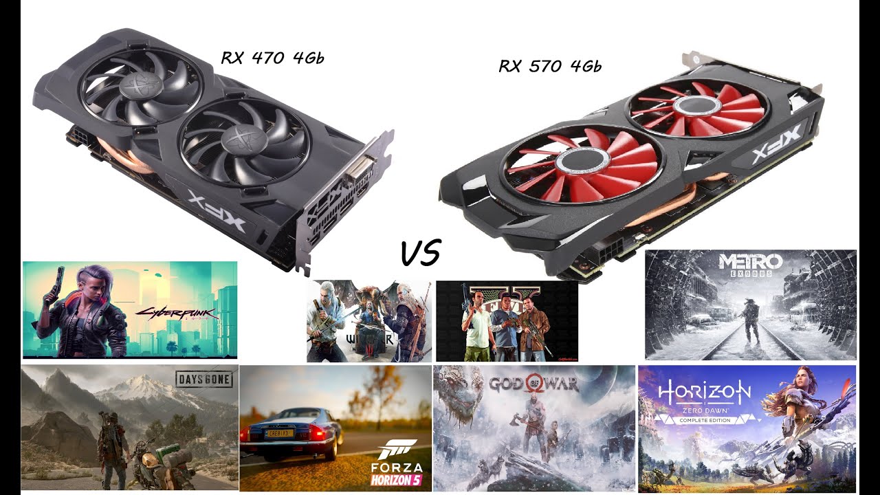 AMD RX470 4Gb vs 570 Gb (за обоих отдувается одна и та же XFX RX 470 4Gb) в 2022 году
