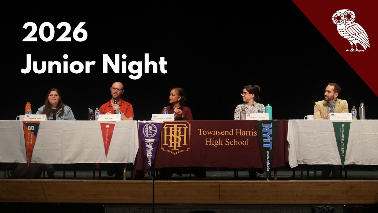 2026 Junior College Night at Townsend Harris High School