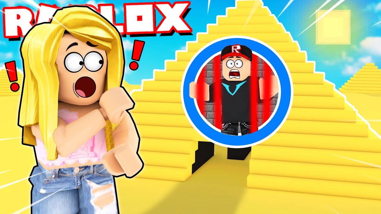 ZOSTAŁEM UWIĘZIONY W PIRAMIDZIE W ROBLOX MAD CITY! | VIto i Bella