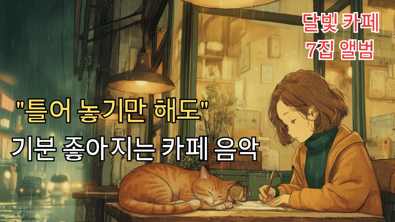 ☕ 카페음악 플레이리스트 7집 (중간광고없음) 🎧 편안한 하루를 위한 감성 어쿠스틱, 감미로운 멜로디 Playlist 🎵 #카페음악 #힐링 #스터디 #감성음악