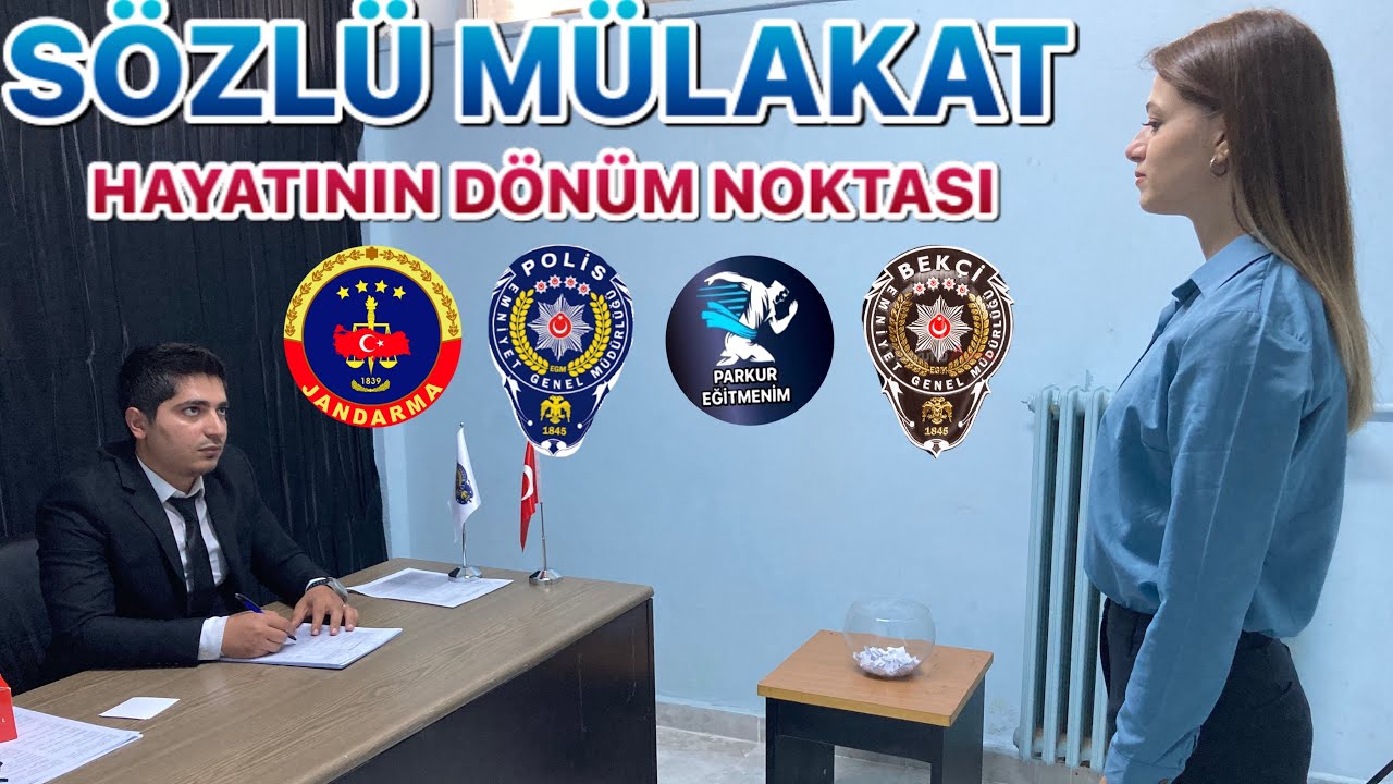 SÖZLÜ MÜLAKAT (Pomem, Pmyo, Bekçi, Jandarma, Asem, Usem, Msü, Astsubay, Subay, Katiplik, Jamyo)